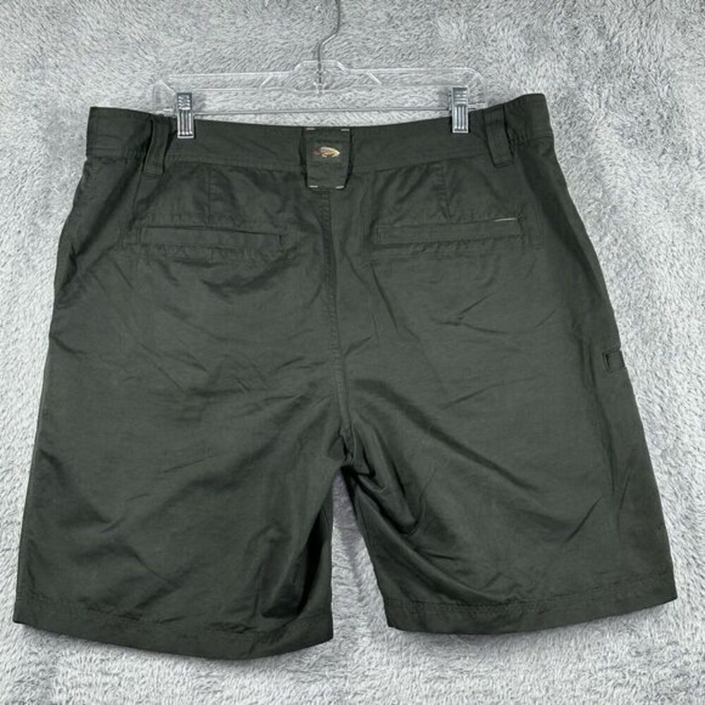 ORVIS Green ‎ Men's Size 38 Flat Front -5 Pocket Shorts.